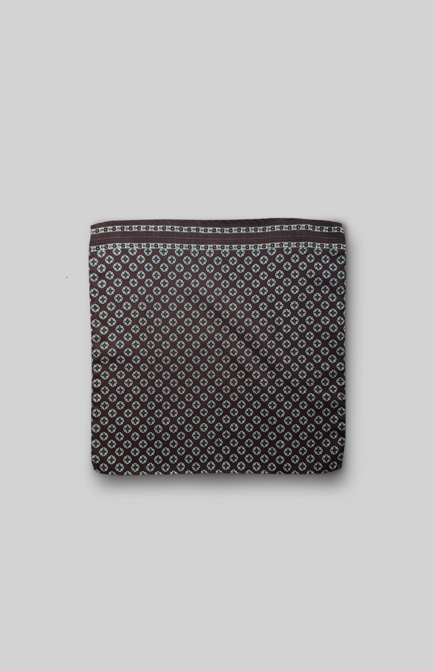 Telemaco Wool One Side Edged Pocket Square