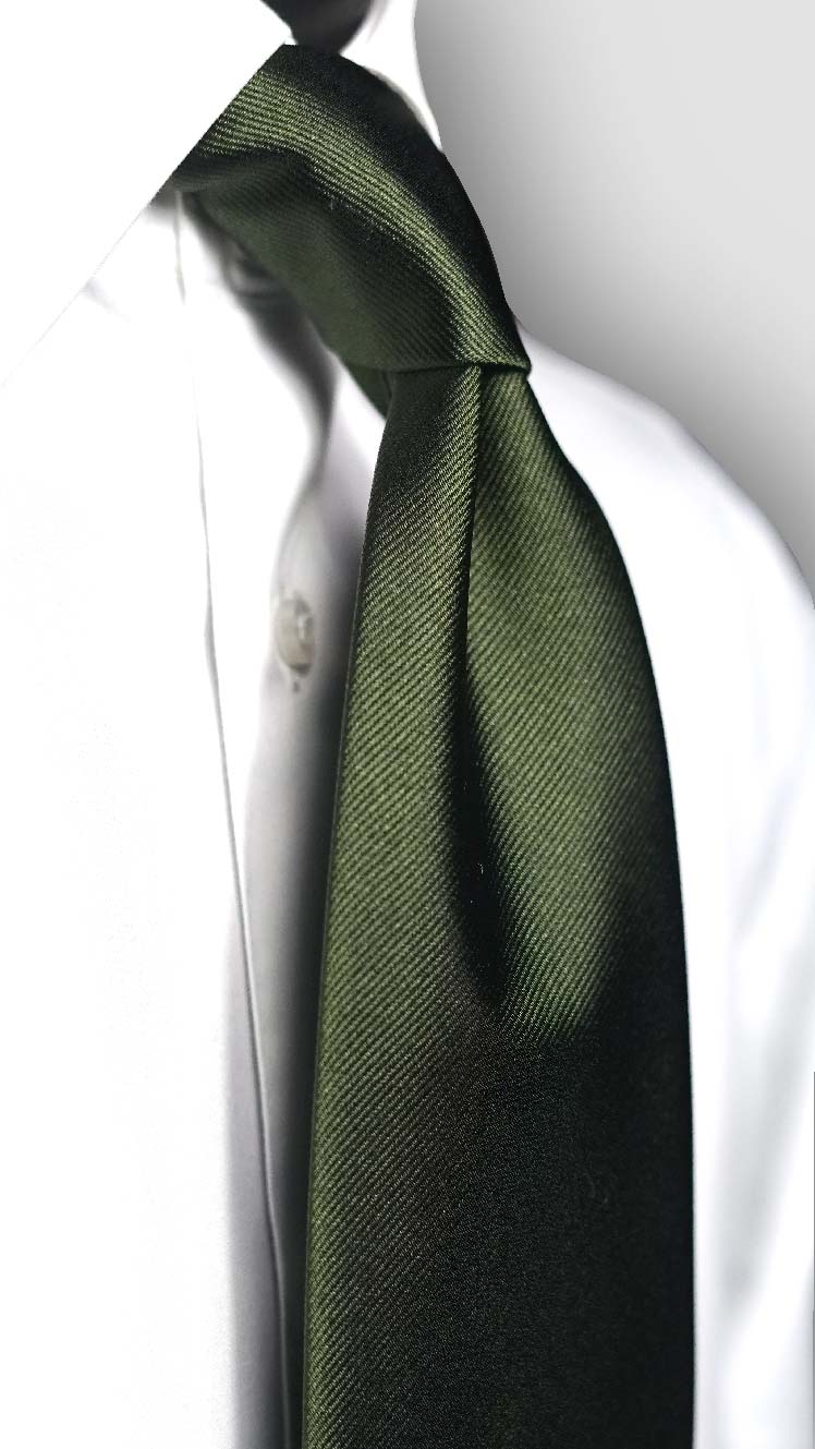 Lichene Solida Silk Necktie