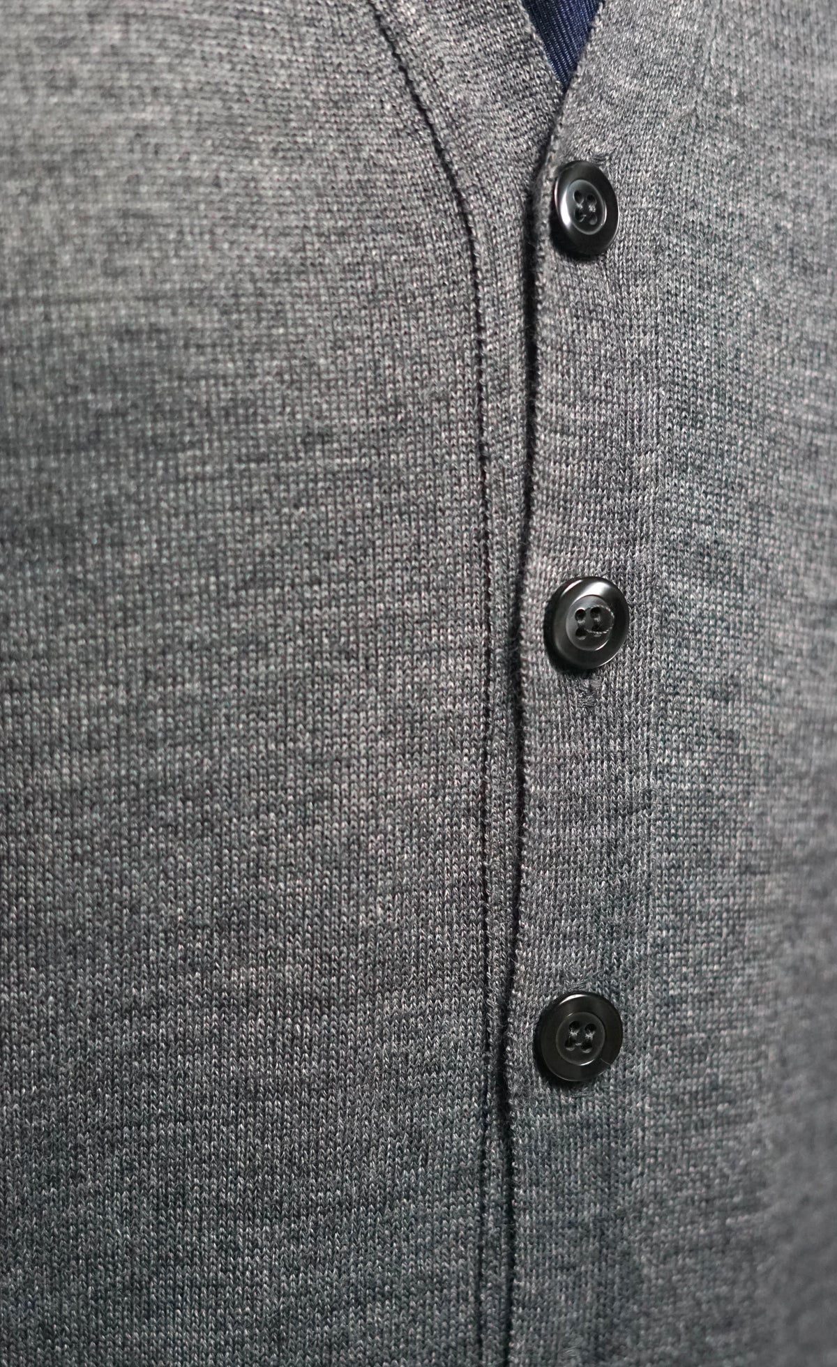 Grigio Wool Cardigan