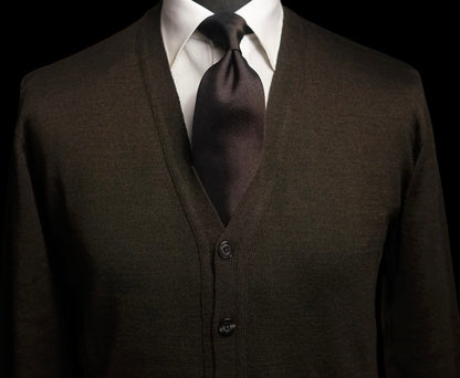 Moka Wool Cardigan