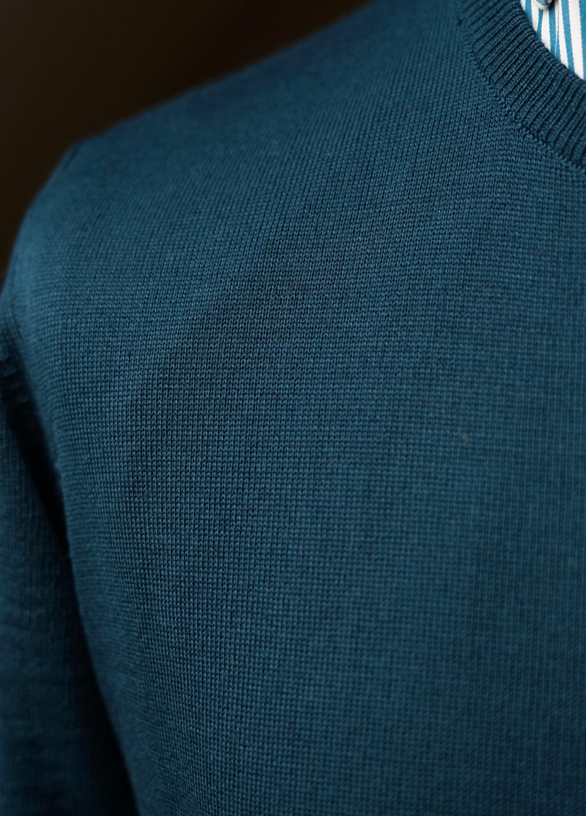 Petrolio Wool Crew Neck