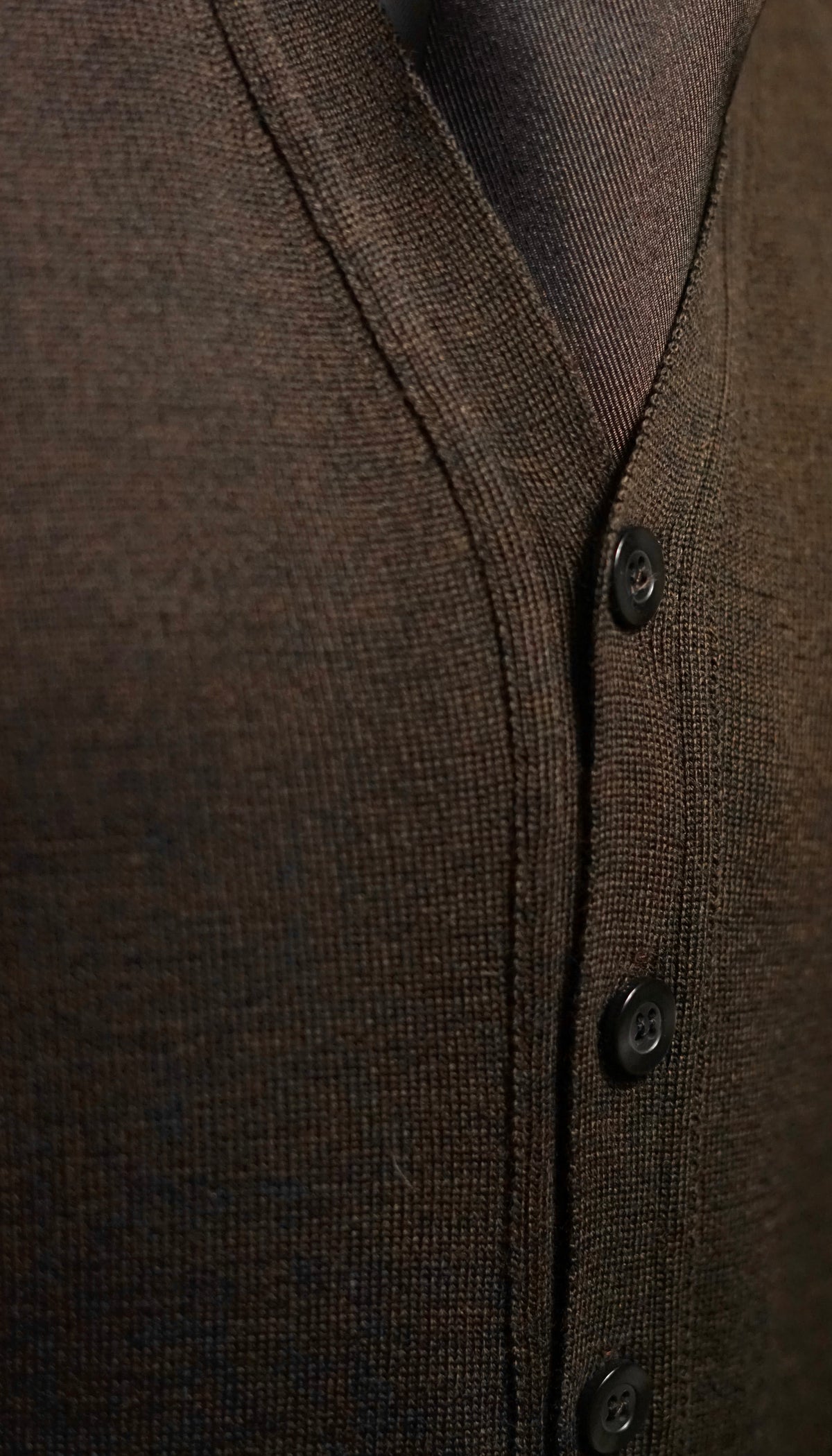 Moka Wool Cardigan