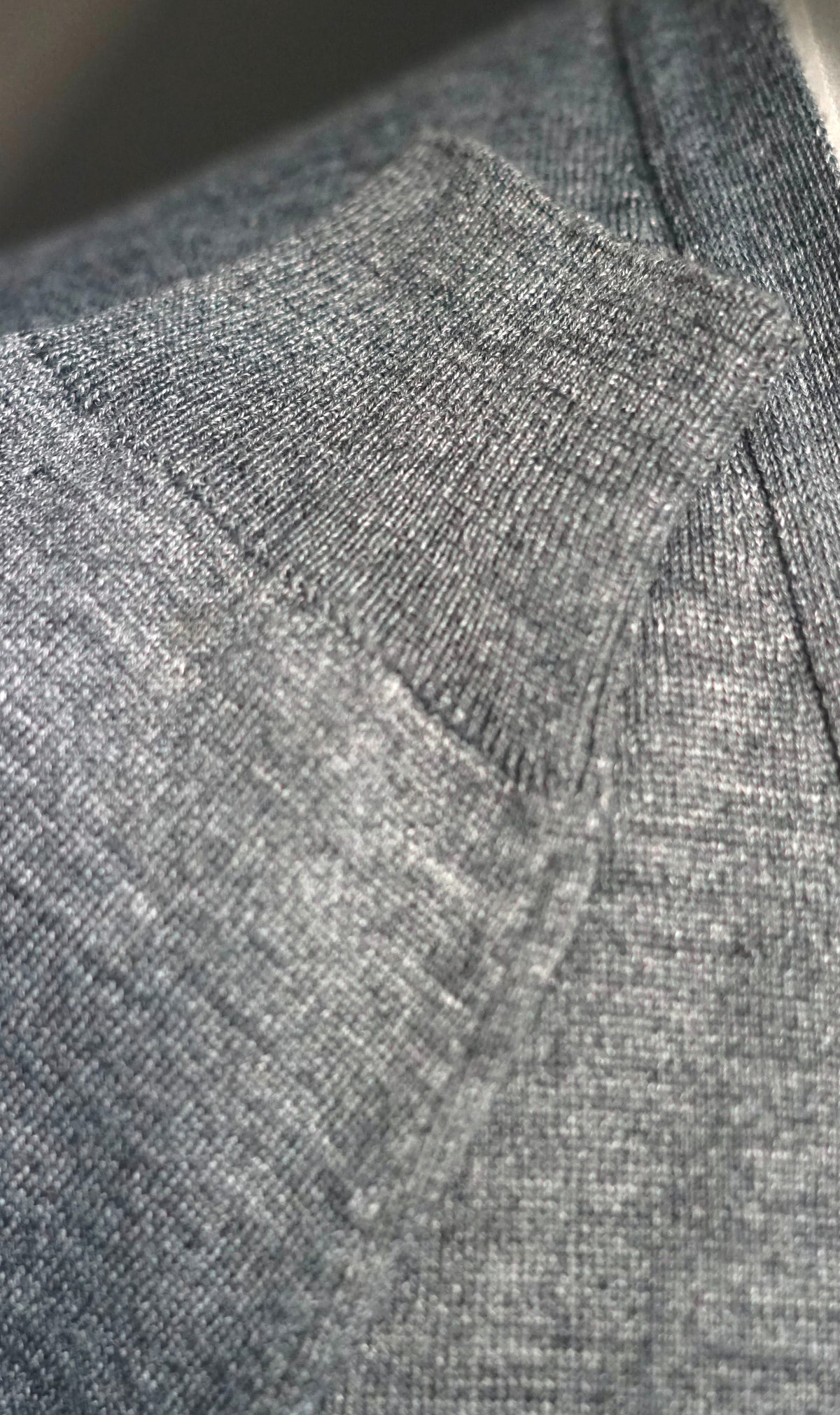 Grigio Wool Cardigan