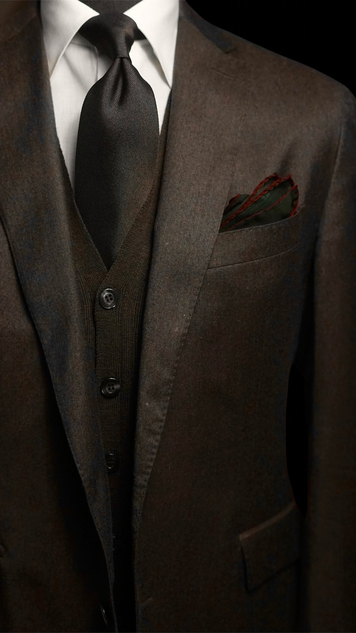 Moka Wool Cardigan
